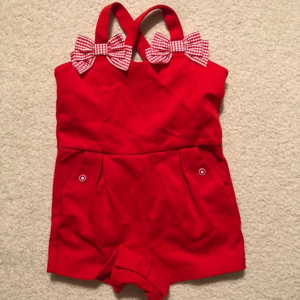 Janie and Jack Romper - 12-18 months